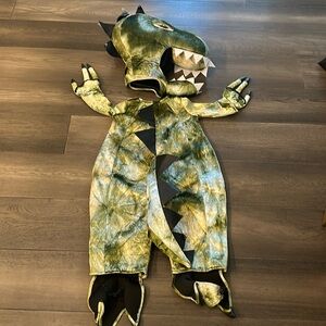 Chasing Fireflies Deluxe T Rex Dinosaur Halloween Dress Up Costume Size 18M /2T